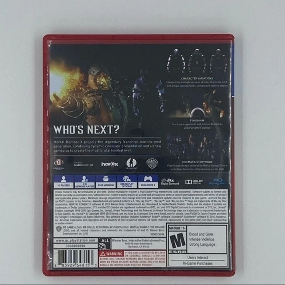 PS4 Mortal‎ Kombat X - Tested